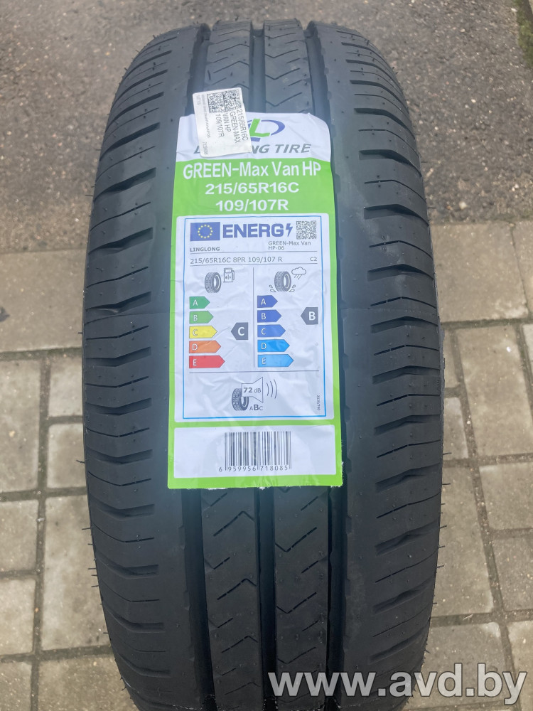 Купить Шины LingLong GreenMax VAN HP 215/65R16C 109/107R в Минске.