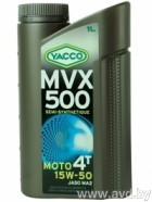 Купить Моторное масло Yacco MVX 500 4T 15W-50 4л  в Минске.