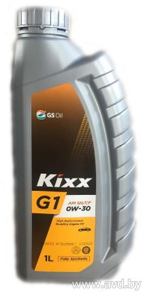 Купить Моторное масло Kixx G1 0w-30 1л в Минске.