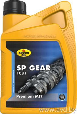 Купить Трансмиссионное масло Kroon Oil SP GEAR 1081 1л  в Минске.