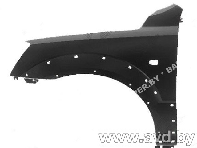 Купить Крылья Polcar Крыло переднее (L) SORENTO (UM), 12.14-05.20 (41K201)  в Минске.