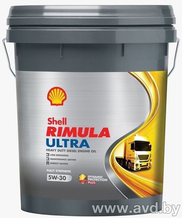 Купить Моторное масло Shell Rimula Ultra 5W-30 20л в Минске.