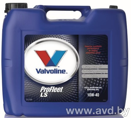 Купить Моторное масло Valvoline Pro Fleet LS 10W-40 20л в Минске.
