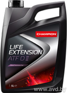 Купить Трансмиссионное масло Champion Life Extension ATF DII 5л  в Минске.