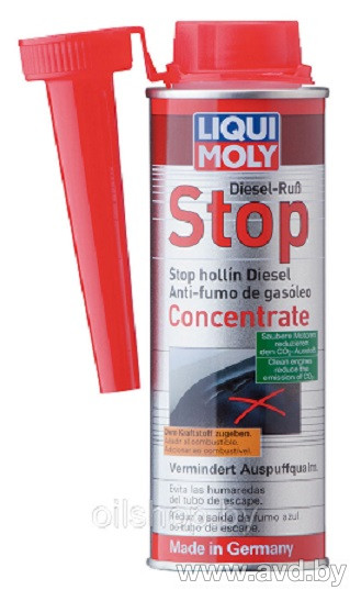 Купить Присадки для авто Liqui Moly Diesel Russ-Stop 250 мл в Минске.