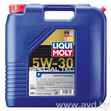 Купить Моторное масло Liqui Moly Leichtlauf Special Tec 5W-30 60л в Минске.