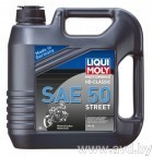 Купить Моторное масло Liqui Moly Motorbike HD-Classic SAE 50 Street 4л в Минске.