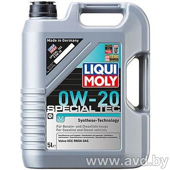 Купить Моторное масло Liqui Moly Special Tec V 0W-20 5л в Минске.