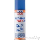 Купить Автокосметика и аксессуары Liqui Moly Спрей многофункциональный Multi-Spray Plus 7 300мл в Минске.