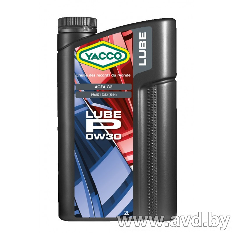 Купить Моторное масло Yacco Lube P 0W-30 2л  в Минске.