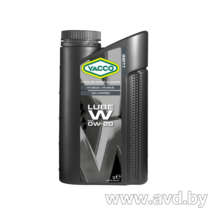 Купить Моторное масло Yacco Lube W 0W-20 1л в Минске.