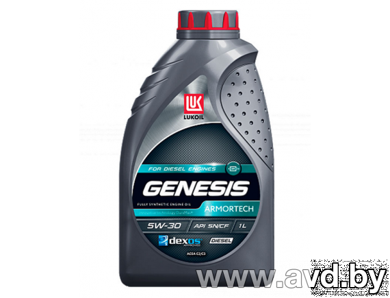 Купить Моторное масло Лукойл GENESIS ARMORTECH DX1 5W-30 1л в Минске.