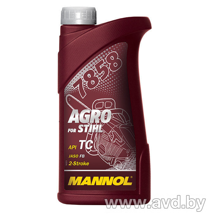 Купить Моторное масло Mannol Agro for Stihl 1л в Минске.