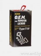 Купить Трансмиссионное масло Mannol ATF T-IV 8208 OEM for Toyota 4л  в Минске.