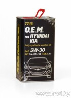 Купить Моторное масло Mannol O.E.M. for Hyundai Kia (металл) 5W-30 4л  в Минске.