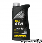 Купить Моторное масло Mannol O.E.M. for Renault Nissan С4 5W-30 1л в Минске.