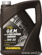 Купить Моторное масло Mannol OEM for Land Rover Jaguar 5W-30 5л в Минске.