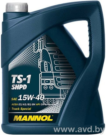 Купить Моторное масло Mannol Truck Special 15W-40 5л  в Минске.
