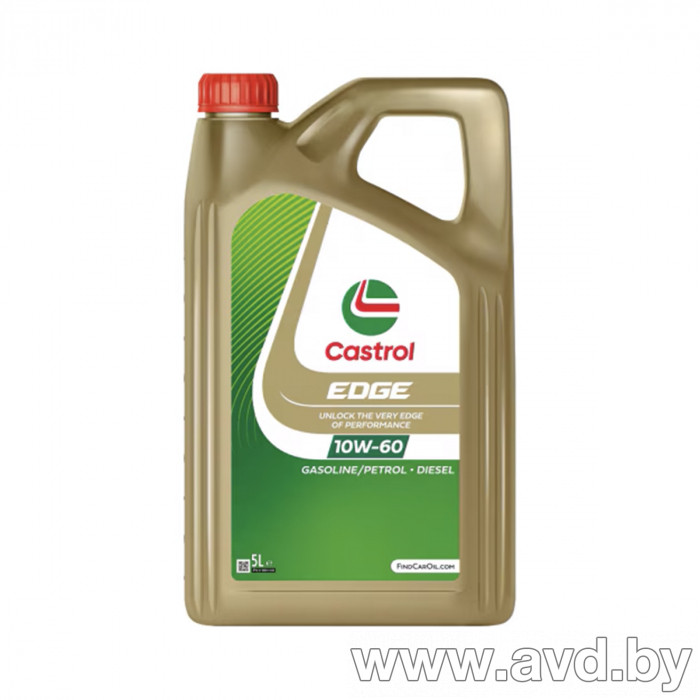 Купить Моторное масло Castrol EDGE FST 10W-60 5л в Минске.
