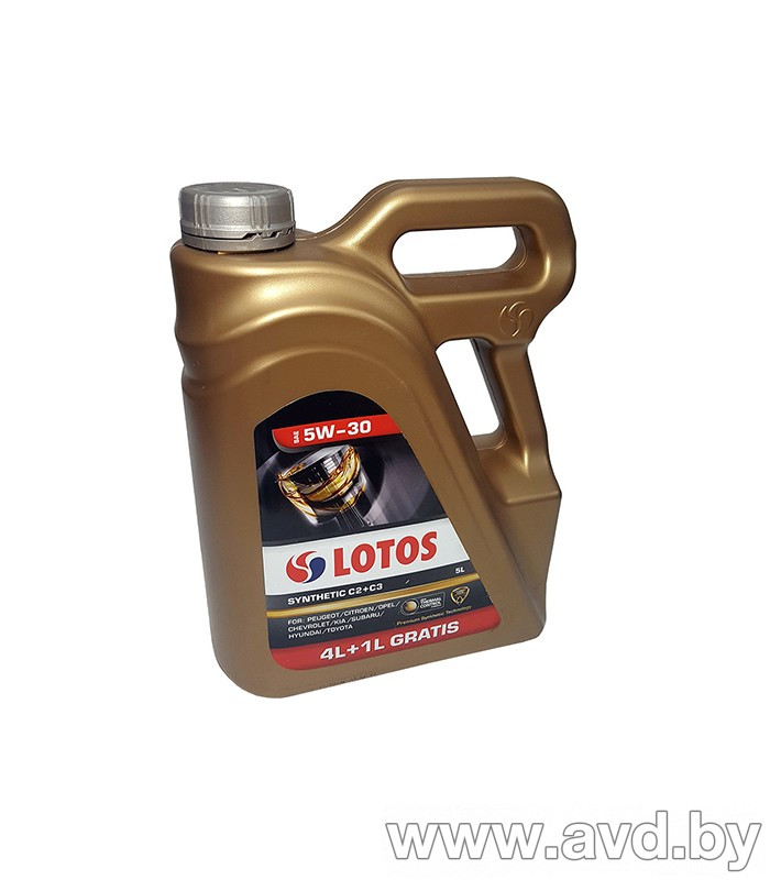 Купить Моторное масло Lotos Synthetic 504/507 5W-30 4л в Минске.