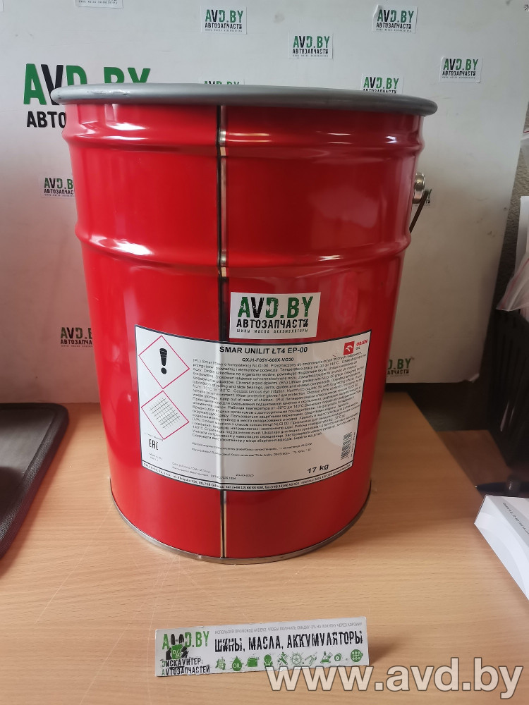 Купить Индустриальные масла ORLEN OIL Smar Unilit LT4 EP-00 17кг  в Минске.