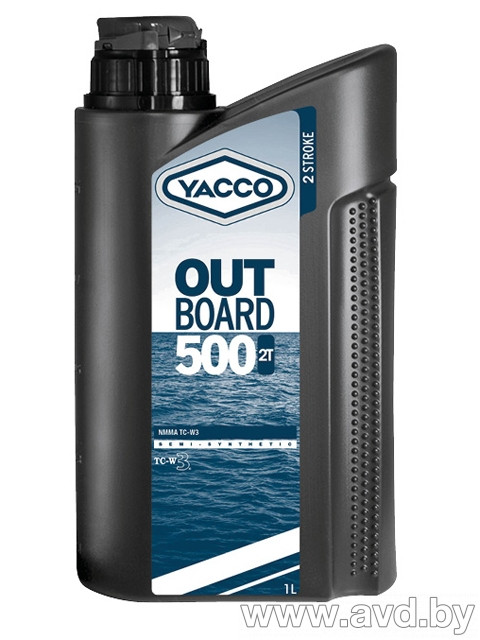 Купить Моторное масло Yacco Outboard 500 2T 1л в Минске.