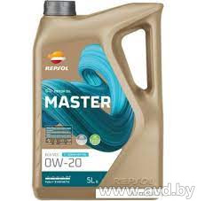 Купить Моторное масло Repsol Master ECO VCC 0W-20 5л в Минске.