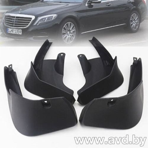 Купить Фирменные аксессуары Mercedes-Benz Брызговики S-class W222 передние A2228900078 в Минске.