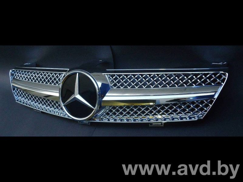 Купить Фирменные аксессуары Mercedes-Benz Решетка радиатора от ML63 AMG Facelift для M-Class W164 c 09/08 (A16488019859040) в Минске.