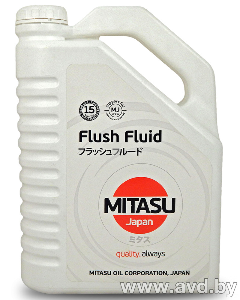Купить Моторное масло Mitasu Flush Fluid промывочное масло 4л в Минске.