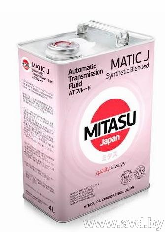 Купить Трансмиссионное масло Mitasu MJ-333 ATF MATIC J 4л в Минске.