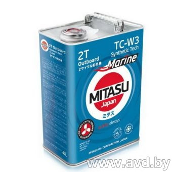 Купить Трансмиссионное масло Mitasu MJ-923 Marine Outboard 2T 4л в Минске.
