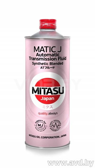 Купить Трансмиссионное масло Mitasu MJ-333 ATF MATIC J 1л в Минске.