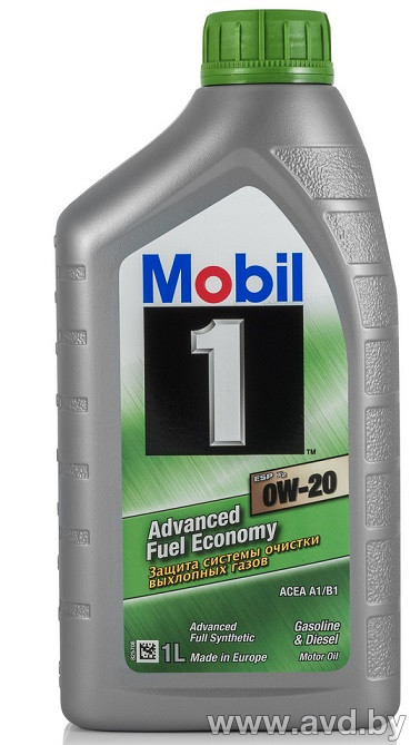 Купить Моторное масло Mobil 1 ESP x2 0W-20 1л в Минске.