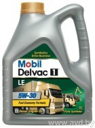 Купить Моторное масло Mobil Delvac 1 LE 5W-30 4л в Минске.