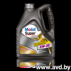 Купить Моторное масло Mobil Super 3000 X1 Formula FE 5W-30 4л  в Минске.