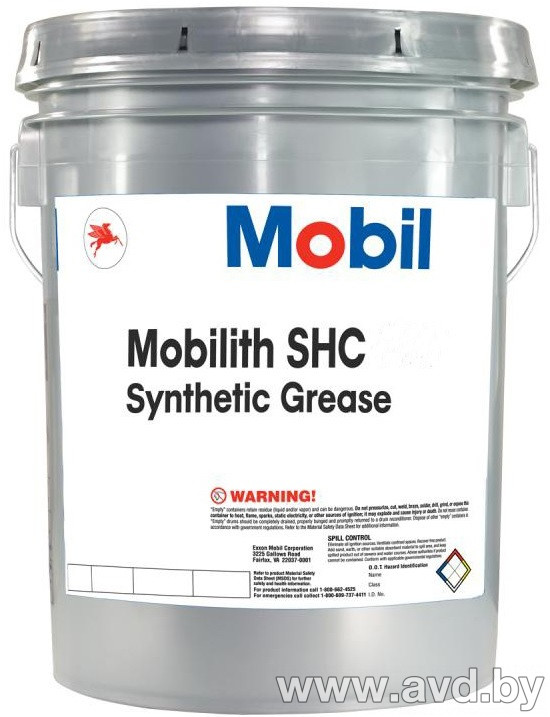 Купить Индустриальные масла Mobil Mobilith SHC 007 16кг в Минске.