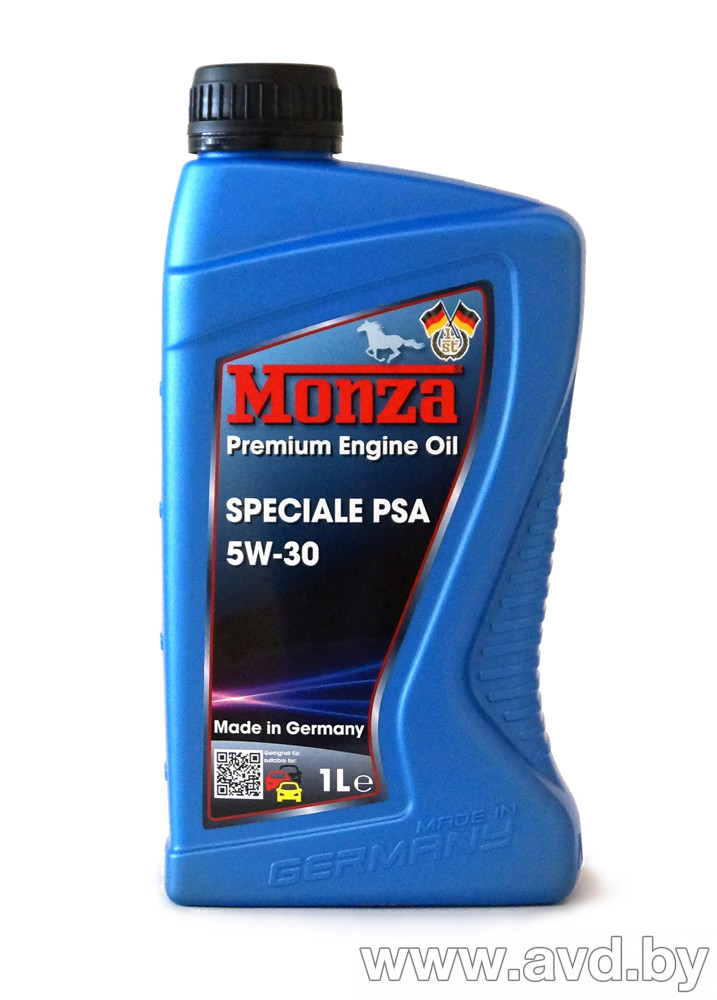 Купить Моторное масло Monza Speciale PSA 5W-30 1л  в Минске.