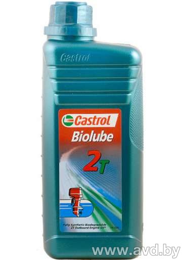 Купить Моторное масло Castrol Biolube 2T 1л в Минске.