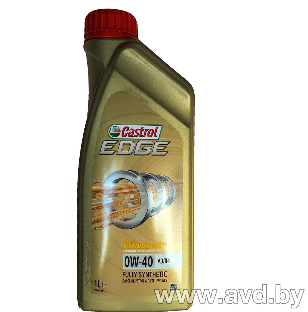 Купить Моторное масло Castrol EDGE FST 0W-40 1л  в Минске.