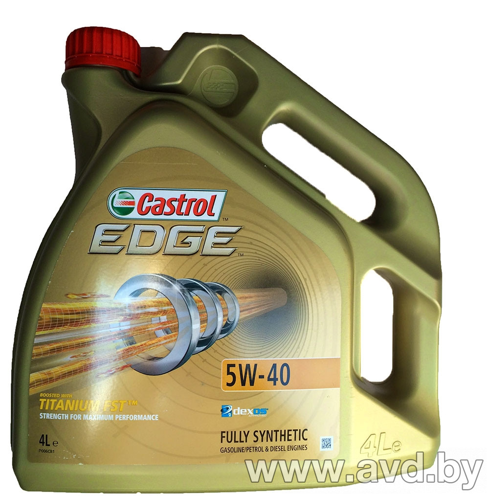 Купить Моторное масло Castrol EDGE FST 5W-40 4л в Минске.