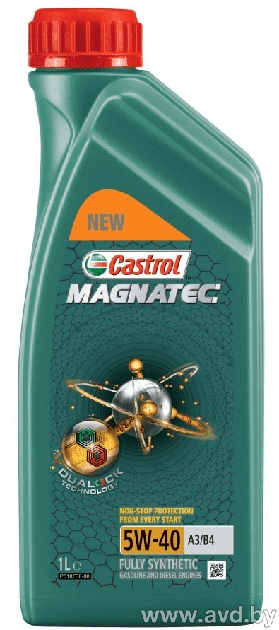 Купить Моторное масло Castrol Magnatec Dualock 5W-30 A3/B4 1л  в Минске.