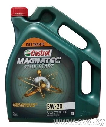 Купить Моторное масло Castrol Magnatec Stop-Start E 5W-20 5л  в Минске.