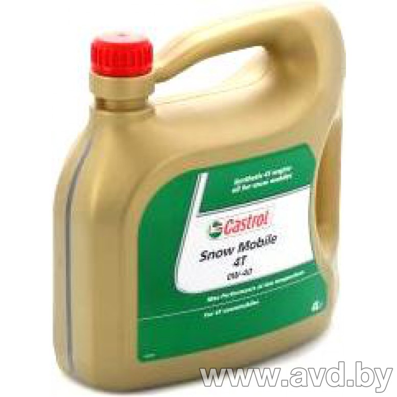 Купить Моторное масло Castrol Snow Mobile 4T 0W-40 4л в Минске.