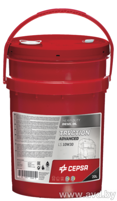 Купить Моторное масло CEPSA Traction Advanced LS 10W-30 20л в Минске.