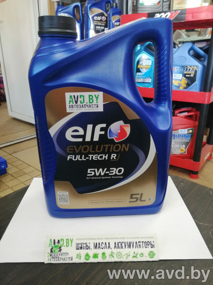 Купить Моторное масло Elf Evolution Full-Tech R 5W-30 5л в Минске.