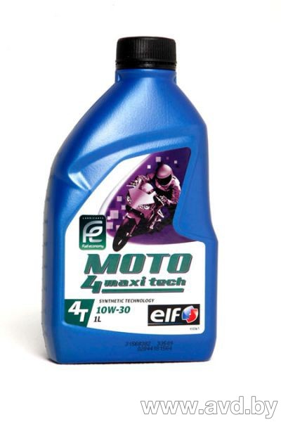 Купить Моторное масло Elf MOTO 4 MAXI TECH 10W-30 1л в Минске.