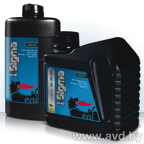 Купить Моторное масло Eni i-Sigma Universal 15W-40 4л  в Минске.