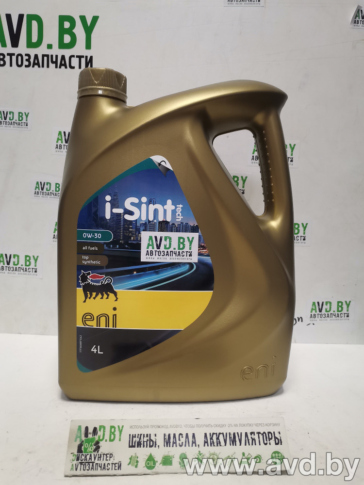 Купить Моторное масло Eni i-Sint tech 0W-30 4л  в Минске.