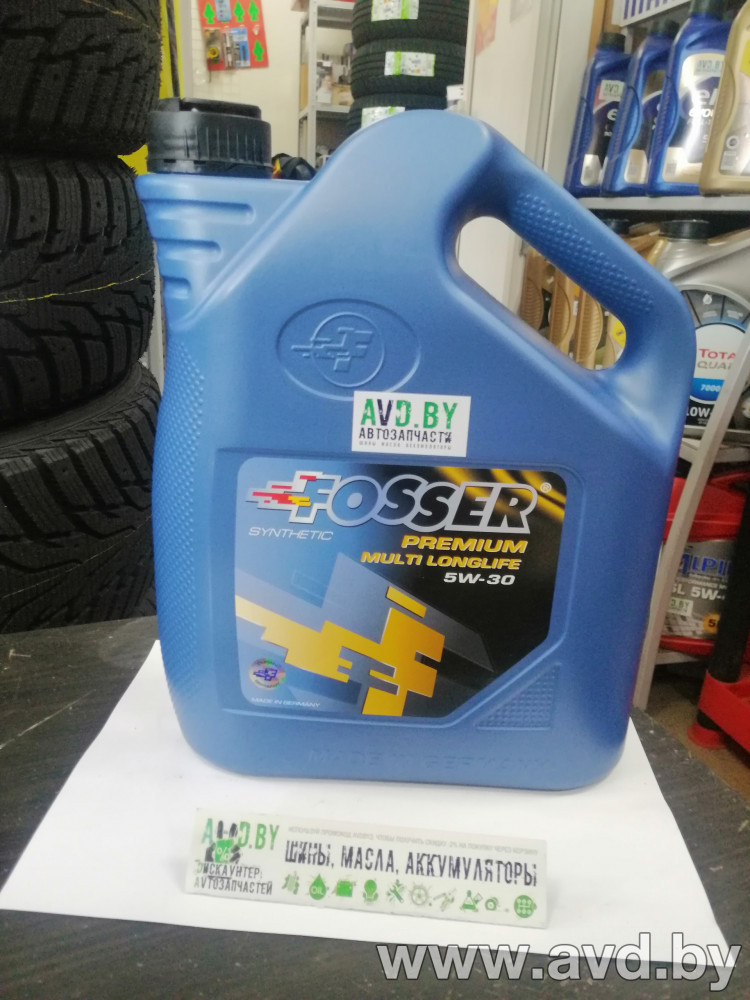 Купить Моторное масло Fosser Premium Multi Longlife 5W-30 5л в Минске.